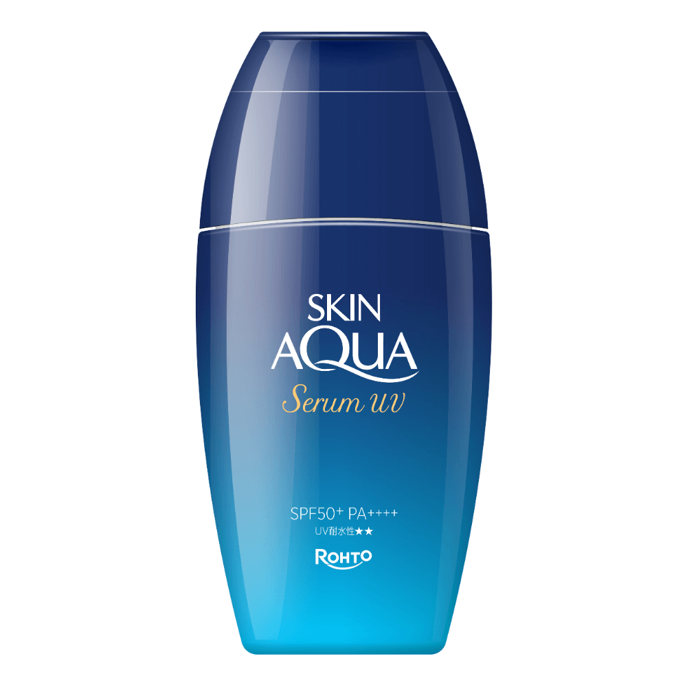 Rohto Skin Aqua Hyaluronic Serum UV Sunscreen Gel SPF50+ 70g
