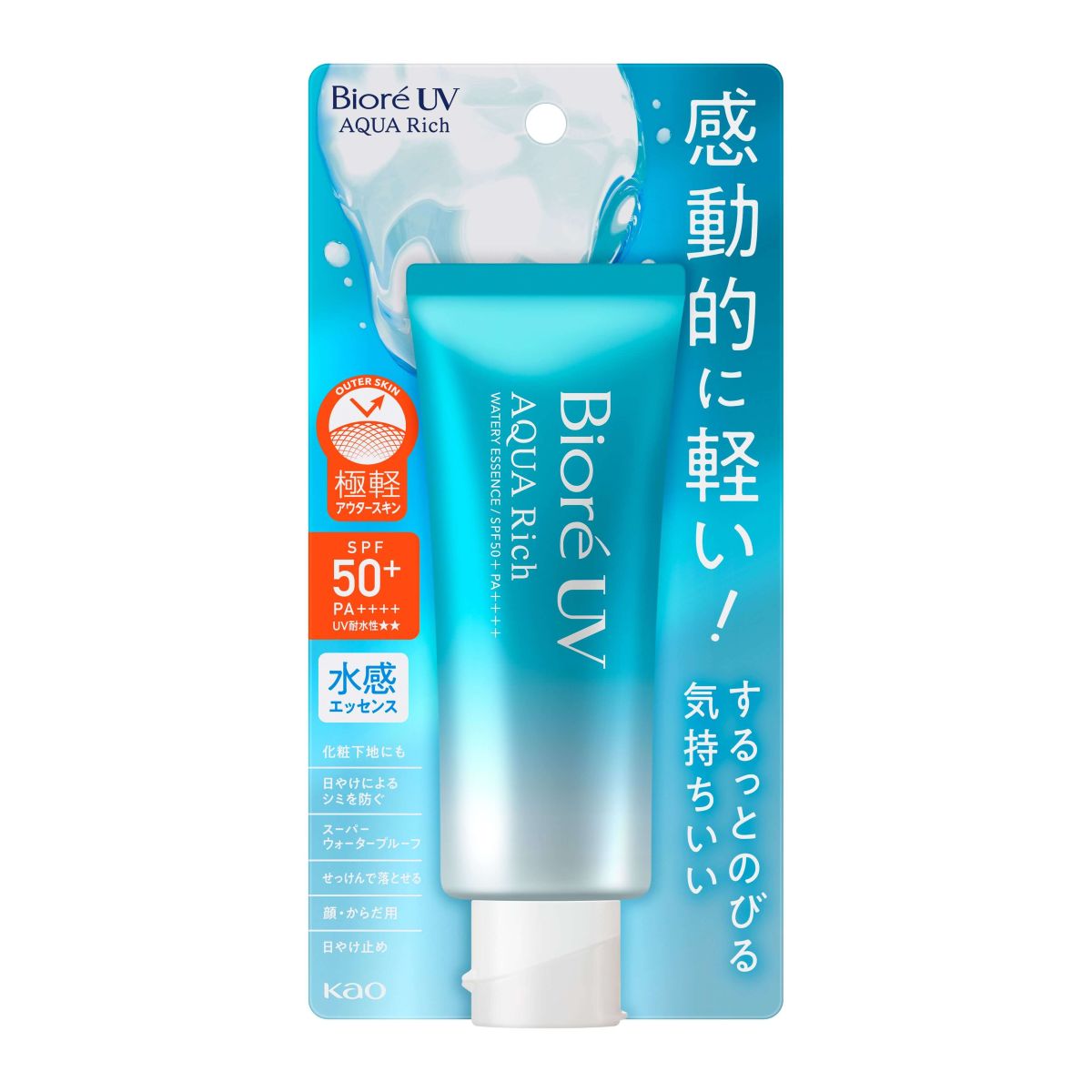 Bioré Uv Aqua Rich Watery Essence SPF 50 PA++++ 110gr